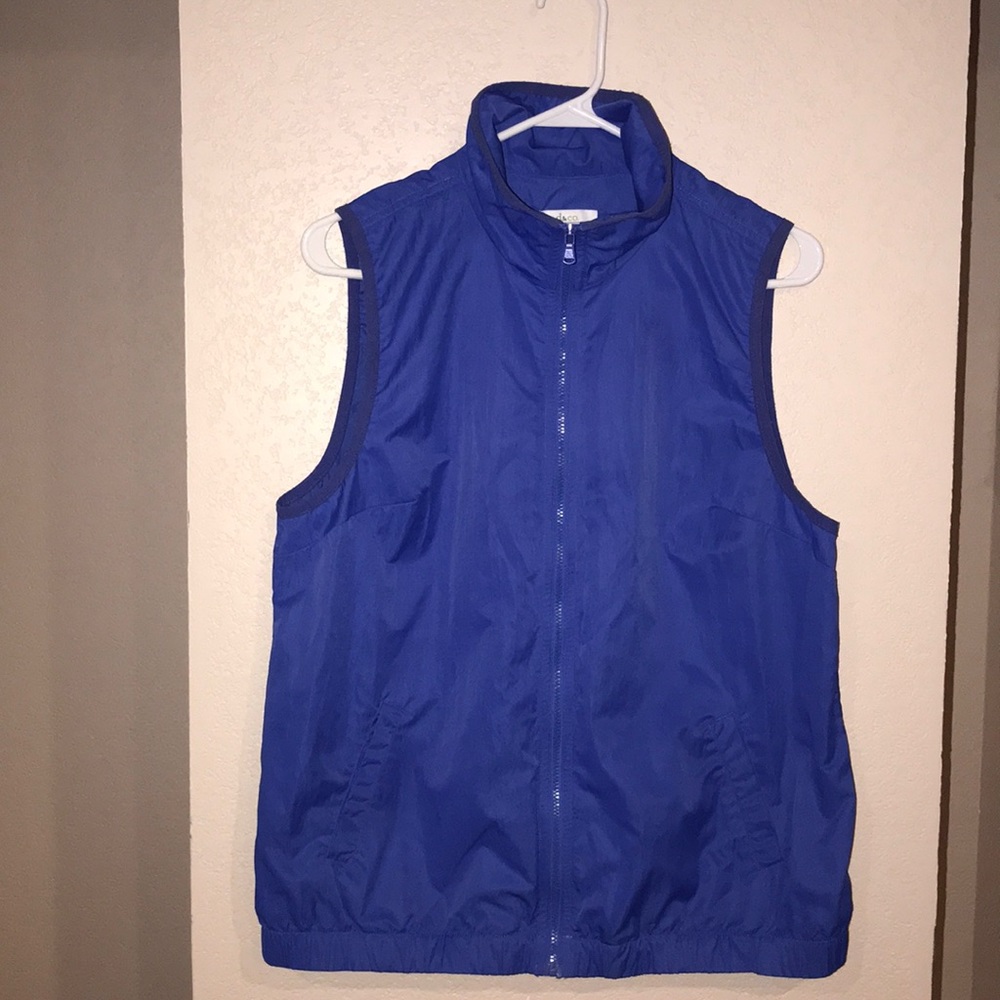 🌸Women’s D&Co Blue Large Active Vest 🌸